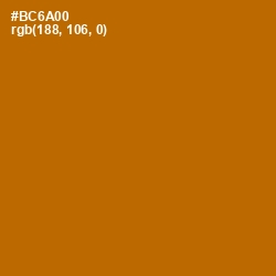 #BC6A00 - Mai Tai Color Image