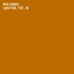 #BC6B00 - Mai Tai Color Image