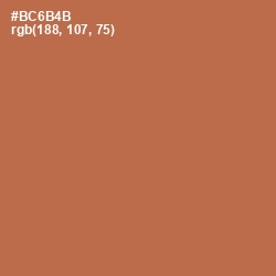 #BC6B4B - Santa Fe Color Image