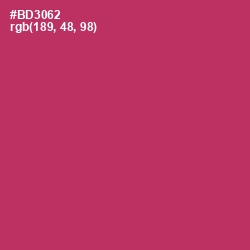 #BD3062 - Hibiscus Color Image