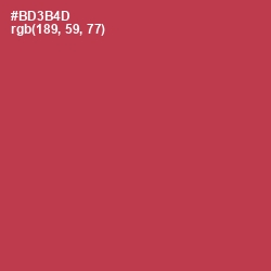 #BD3B4D - Night Shadz Color Image