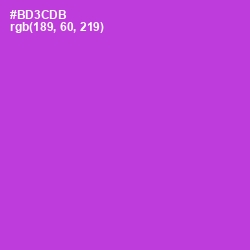 #BD3CDB - Electric Violet Color Image