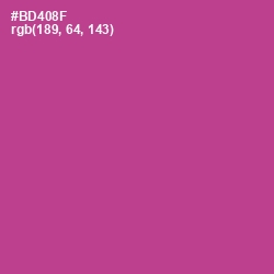 #BD408F - Tapestry Color Image