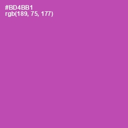 #BD4BB1 - Tapestry Color Image