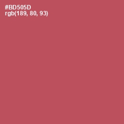#BD505D - Matrix Color Image