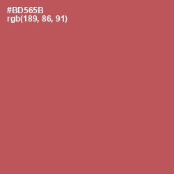 #BD565B - Matrix Color Image