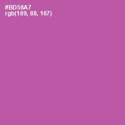 #BD58A7 - Tapestry Color Image