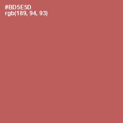 #BD5E5D - Matrix Color Image