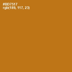 #BD7517 - Bourbon Color Image