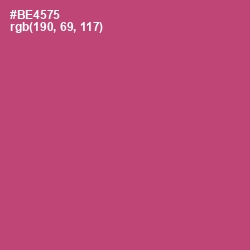#BE4575 - Blush Color Image