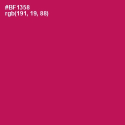 #BF1358 - Jazzberry Jam Color Image