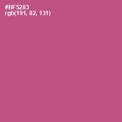 #BF5283 - Tapestry Color Image