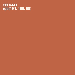 #BF6444 - Santa Fe Color Image