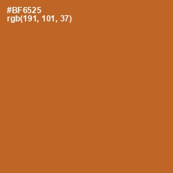 #BF6525 - Desert Color Image