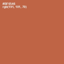 #BF6546 - Santa Fe Color Image