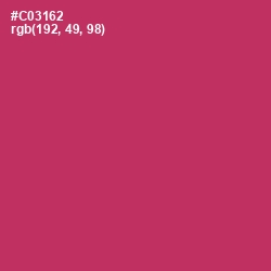 #C03162 - Cerise Red Color Image