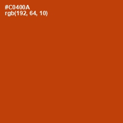 #C0400A - Tia Maria Color Image