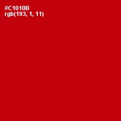 #C1010B - Monza Color Image