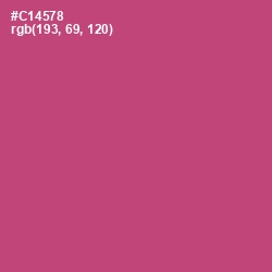 #C14578 - Cabaret Color Image