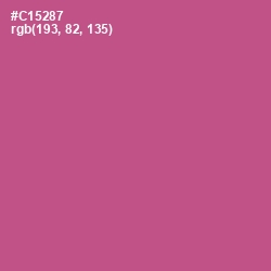 #C15287 - Mulberry Color Image