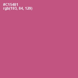 #C15481 - Mulberry Color Image