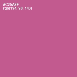 #C25A8F - Mulberry Color Image