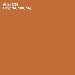 #C26C38 - Piper Color Image