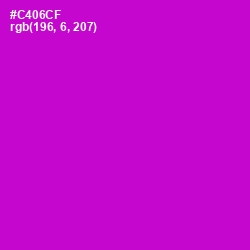 #C406CF - Shocking Pink Color Image