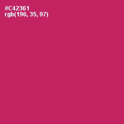 #C42361 - Cerise Red Color Image