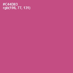 #C44D83 - Mulberry Color Image