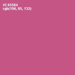 #C45584 - Mulberry Color Image