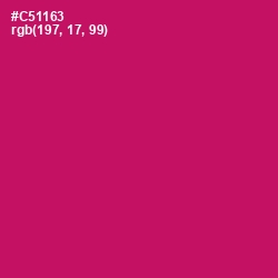 #C51163 - Razzmatazz Color Image