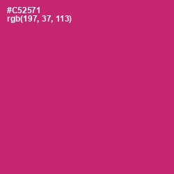 #C52571 - Cerise Red Color Image