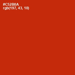 #C52B0A - Thunderbird Color Image