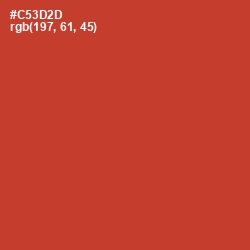 #C53D2D - Flush Mahogany Color Image