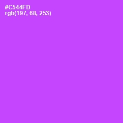 #C544FD - Heliotrope Color Image