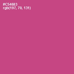 #C54683 - Mulberry Color Image