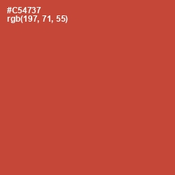 #C54737 - Mojo Color Image