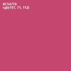 #C54770 - Cabaret Color Image