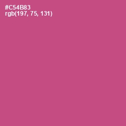 #C54B83 - Mulberry Color Image