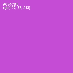 #C54CD5 - Fuchsia Pink Color Image