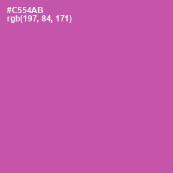 #C554AB - Hopbush Color Image