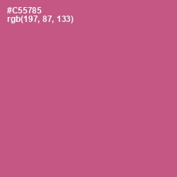 #C55785 - Mulberry Color Image