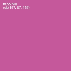 #C5579B - Mulberry Color Image