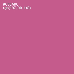 #C55A8C - Mulberry Color Image