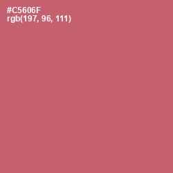 #C5606F - Contessa Color Image