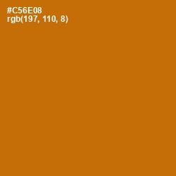 #C56E08 - Indochine Color Image