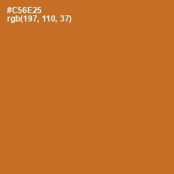 #C56E25 - Piper Color Image