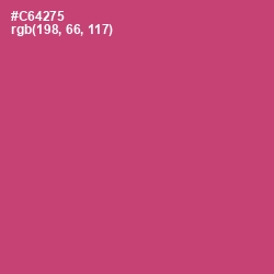 #C64275 - Cabaret Color Image