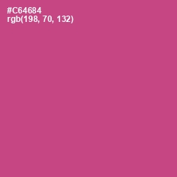 #C64684 - Mulberry Color Image